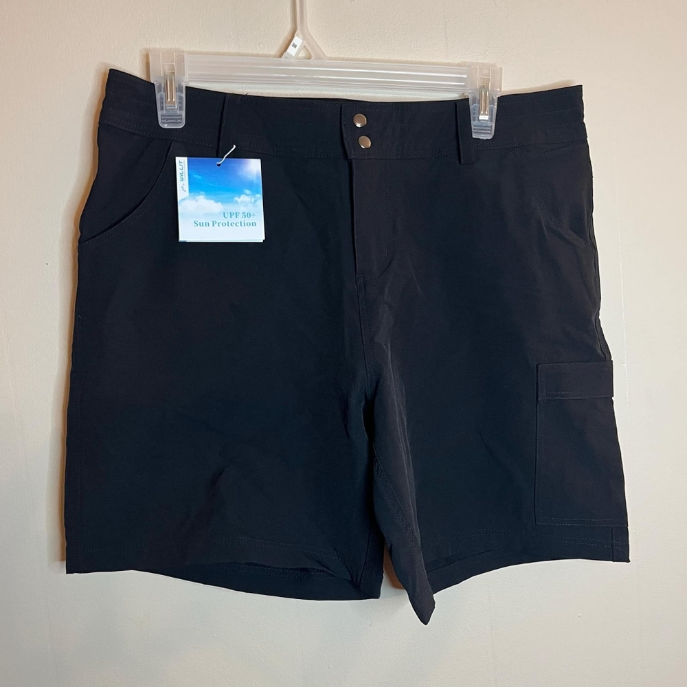 Willit Women's Outdoor Cargo Shorts 6" Inseam Size 10